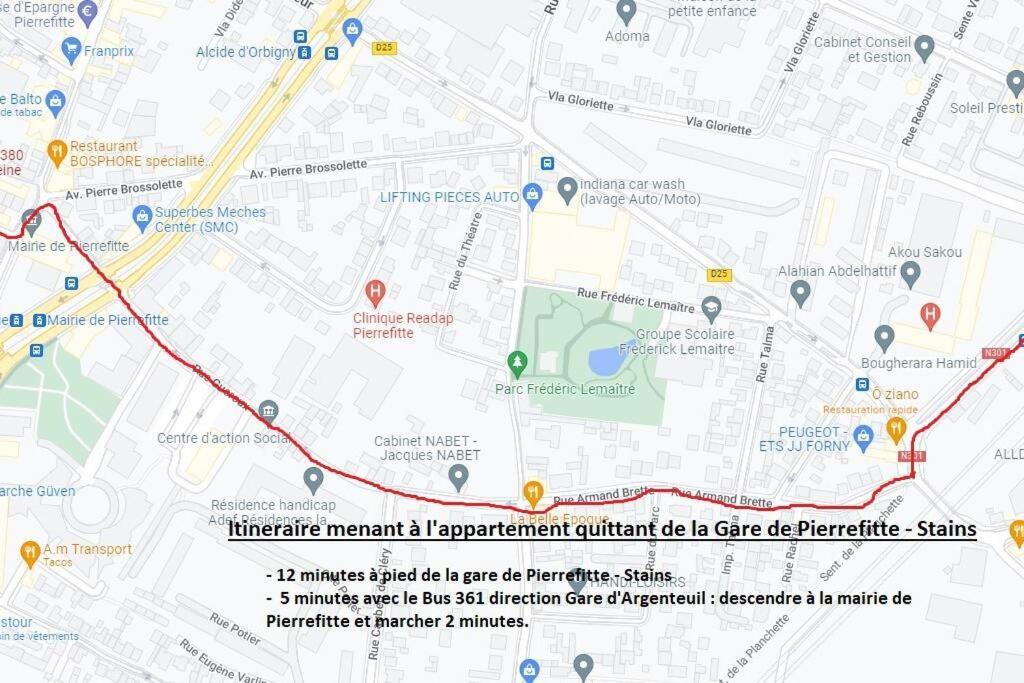 Studio Renove D'Exception Aux Portes De Paris ! Pierrefitte-sur-Seine Exteriér fotografie